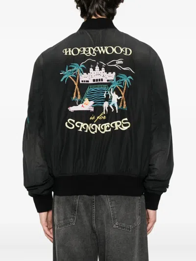Amiri Embellished Bomber Jacket