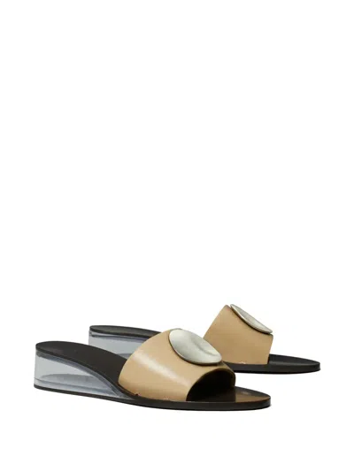 Tory Burch 40mm Patos Sandals In Neutral