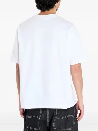 Calvin Klein Jeans Est.1978 Logo-print Short-sleeve T-shirt In White
