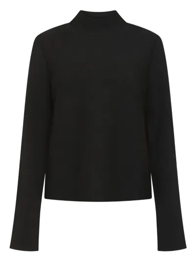 Khaite High-neck Wool Sweater