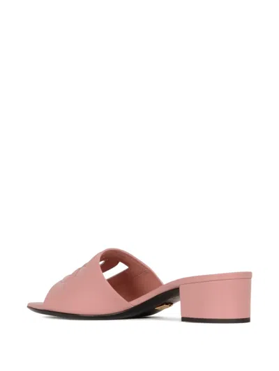 Dolce & Gabbana Logo-detail Block-heel Sandals