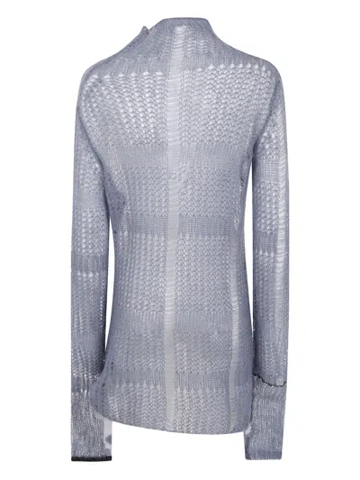 Y's Open-knit Long Sleeved Sweater