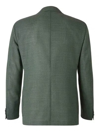 Scabal® Patch-pockets Blazer In Green
