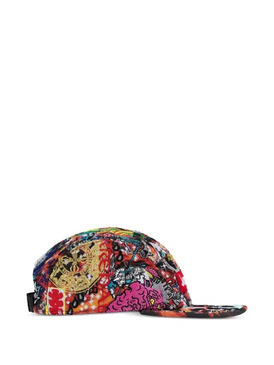 Supreme Aoi-embroidered "ss25-red" Camp Cap