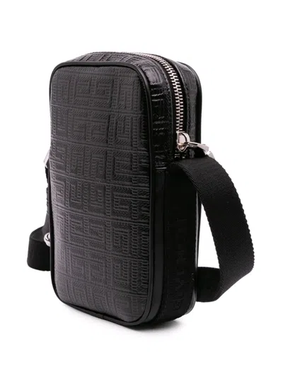 Pre-owned Givenchy 2023 Coated Canvas G Essentials 4g Phone Pouch Crossbody Bag