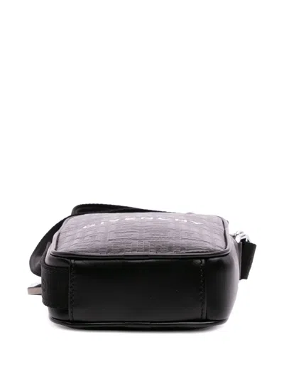 Pre-owned Givenchy 2023 Coated Canvas G Essentials 4g Phone Pouch Crossbody Bag