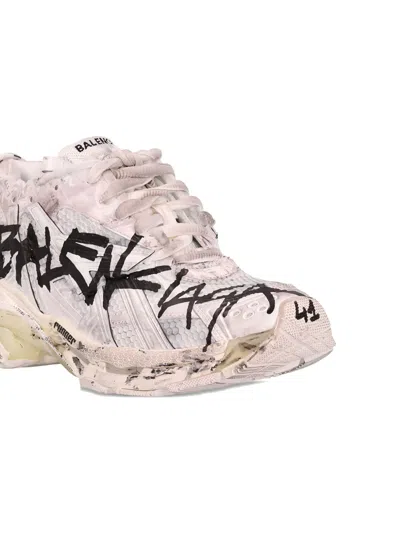 Balenciaga Graffiti-print Sneakers