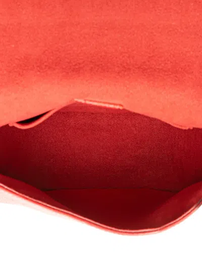 Pre-owned Louis Vuitton 2016 Monogram Empreinte Junot Crossbody Bag In Red