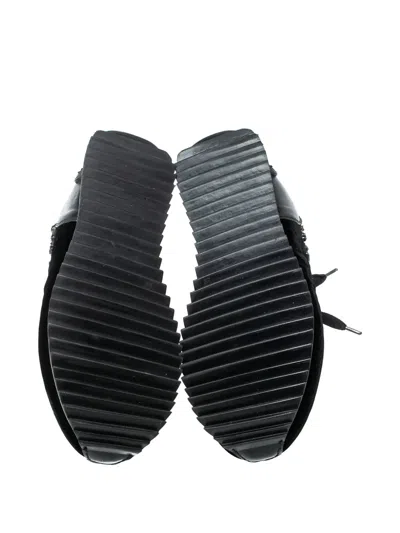 Pre-owned Le Silla  Velvet Crystal Sneakers