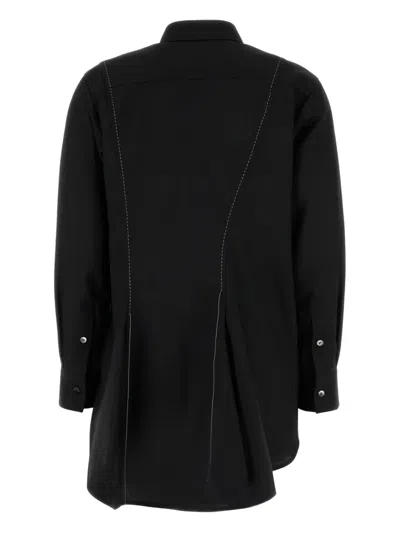 Sacai Black Long Sleeve Shirt