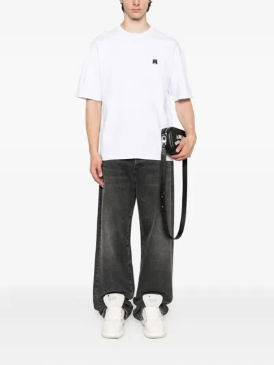 Amiri Mens White Regular-fit Skater Cotton-jersey T-shirt In White