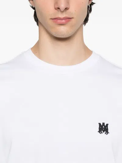 Amiri Mens White Regular-fit Skater Cotton-jersey T-shirt In White