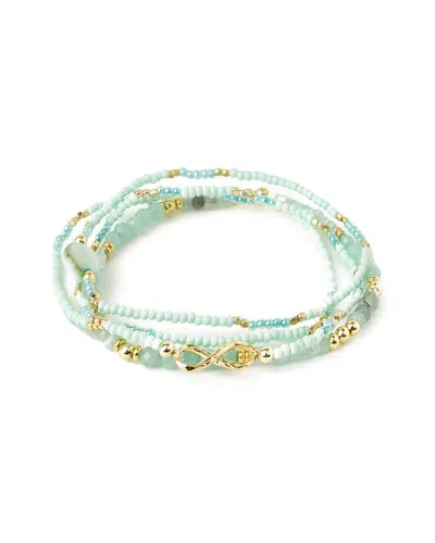 Saachi Skyla Infinity Beaded Bracelet Set