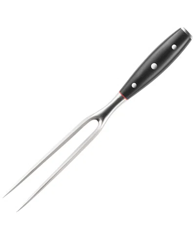 Cuisine::pro Iconix 6.5" Carving Fork In Black