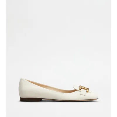 Tod's Kate Ballerinas In Leather
