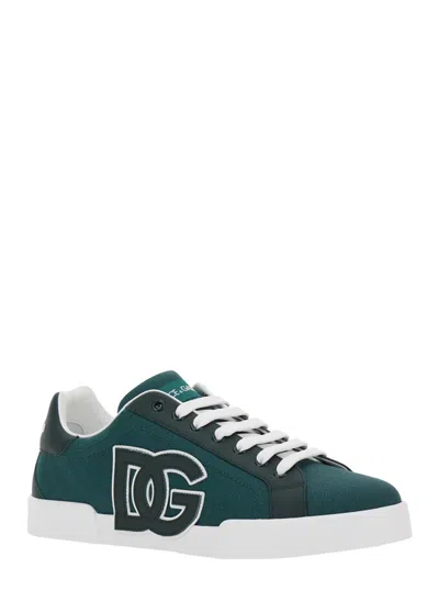 Dolce & Gabbana Portofino Canvas In Green