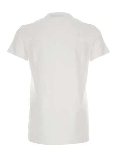 Dolce & Gabbana Crew Neck Cotton-blend T-shirt With Short Sleeves