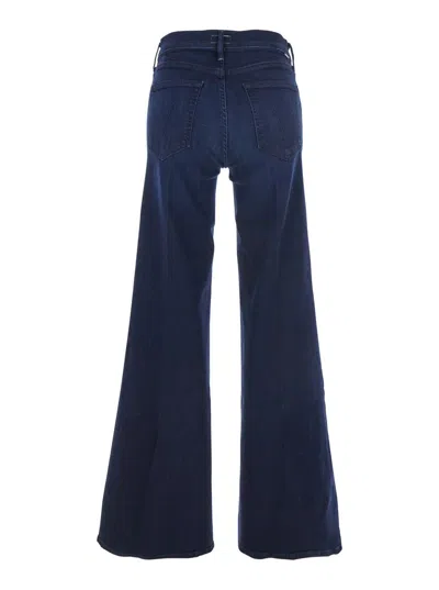 Mother The Twister Sneak Jeans In Blue