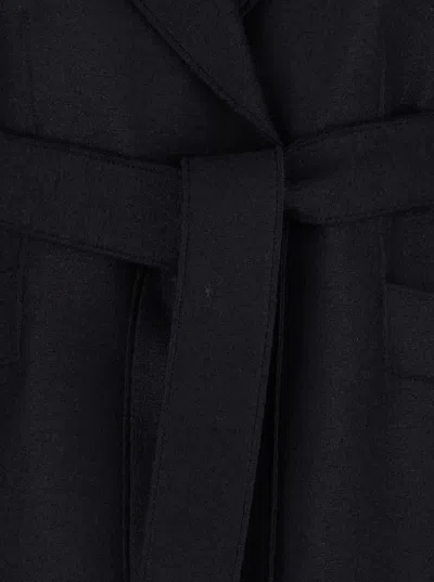 Harris Wharf London Belted Long Coat