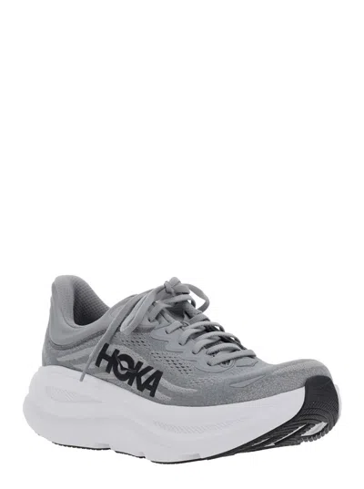 Hoka Bondi 9 Uomo In Gray