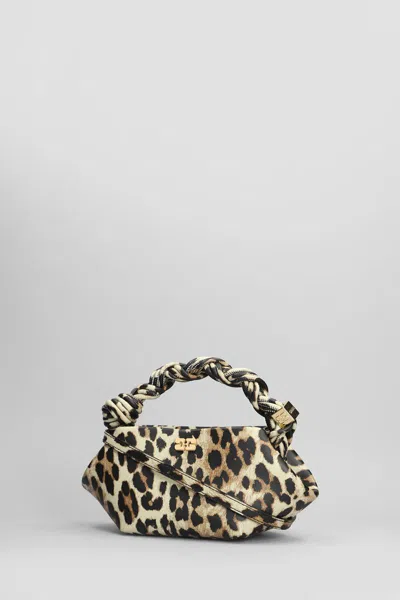 Ganni Mini Bou Leopard-print Tote Bag