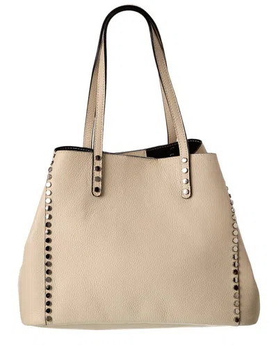 Italian Leather Top Handle Tote