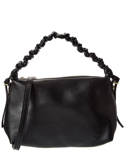 Italian Leather Top Handle Shoulder Bag