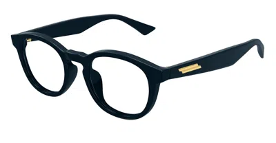 Bottega Veneta Bv1339ok-004 - Blue Rx / Asian Fit Glasses In Blue