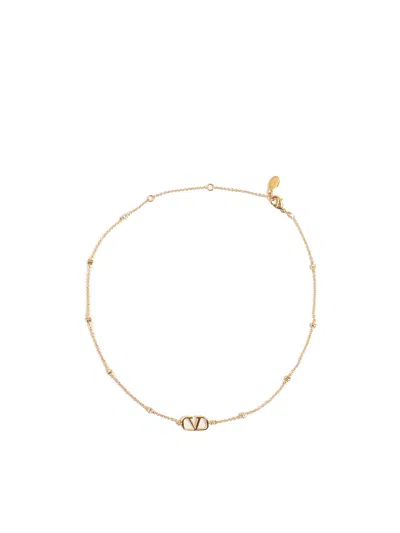 Valentino Vlogo Signature Necklace With Swarovski® Crystals