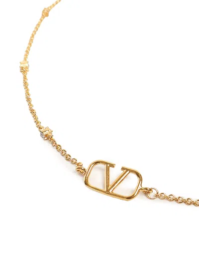 Valentino Vlogo Signature Necklace With Swarovski® Crystals