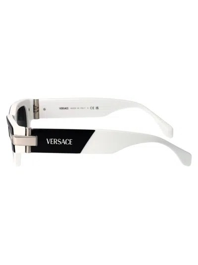 Versace Acetate Ve4465 Sunglasses In Black