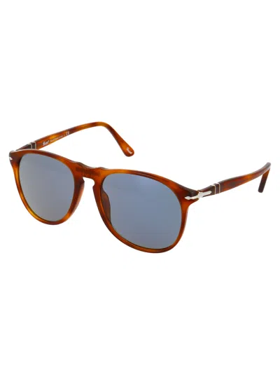 Persol Po9649s Terra Di Siena Unisex Sunglasses In Braun