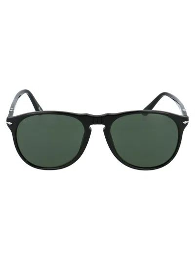 Persol Steve Mcqueen Pilot Frame Sunglasses In Green