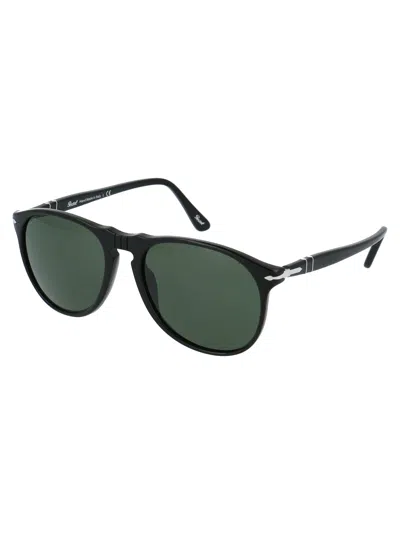 Persol Steve Mcqueen Pilot Frame Sunglasses In Green