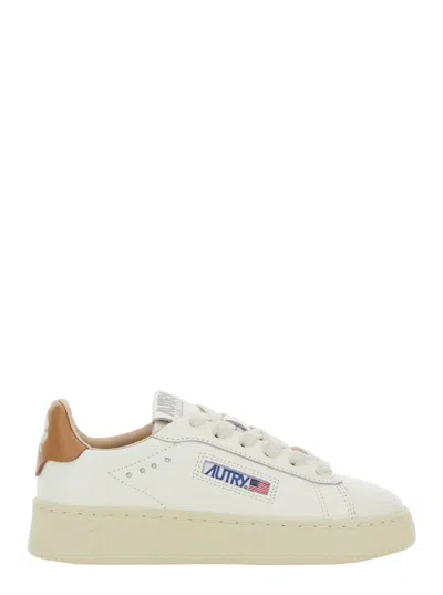 Autry Dallas Water Resistant Sneaker In White