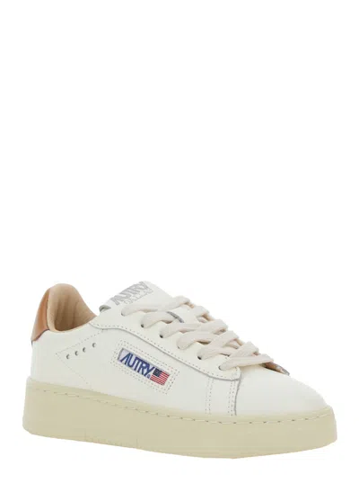 Autry Dallas Water Resistant Sneaker In White