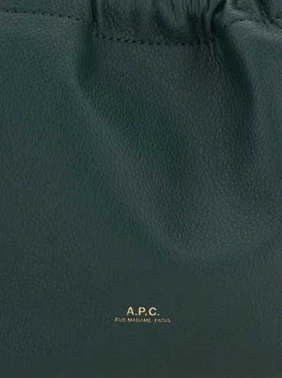 Apc A.p.c. Women Sac Ninon Mini Bags Recycled Material With Leather Effect