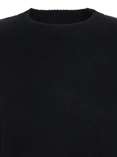 Loulou Studio Anaa Lds Round Neck Sweater In Black