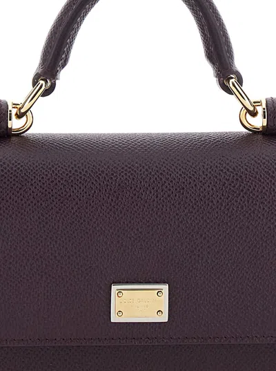 Dolce & Gabbana Structured Phone Bag With Textured Finish