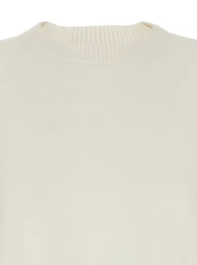 Loulou Studio Anaa Lds Round Neck Sweater In Gray