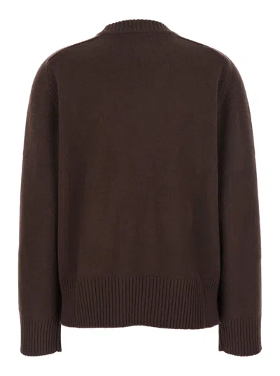 Loulou Studio Baltra Lds Sweater In Brown