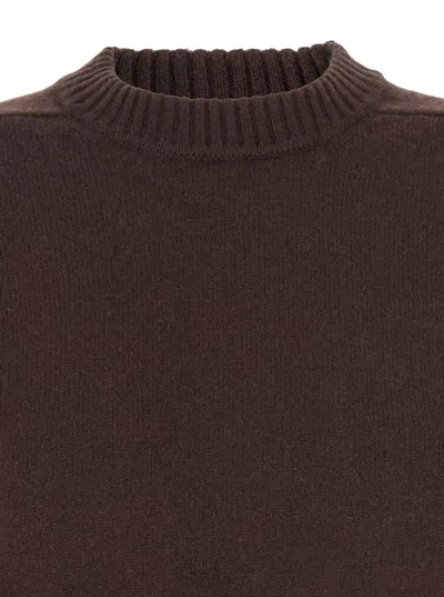 Loulou Studio Baltra Lds Sweater In Brown