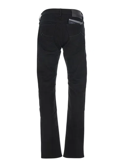 Jacob Cohen Men Bard Slim Fit Five Pockets Denim In Black