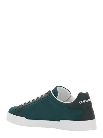Dolce & Gabbana Portofino Canvas In Green