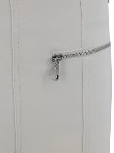 Etro High Waist Straight Cut Wool Trousers In Neutral