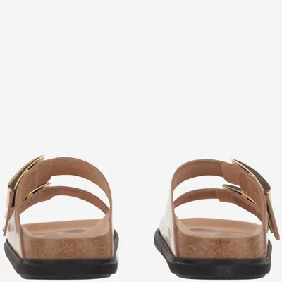 Birkenstock Arizona Droplet Buckle Shiny Leather Sandals
