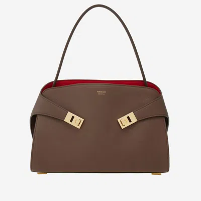 Ferragamo Small Hug Soft Shoulder Bag