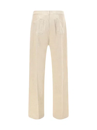 Rick Owens Tailored Corduroy Geth Pants In Neutral