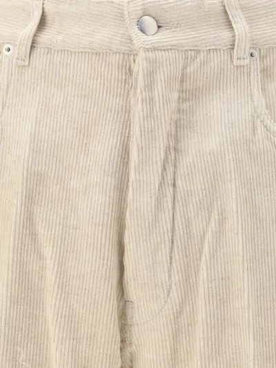 Rick Owens Tailored Corduroy Geth Pants In Neutral