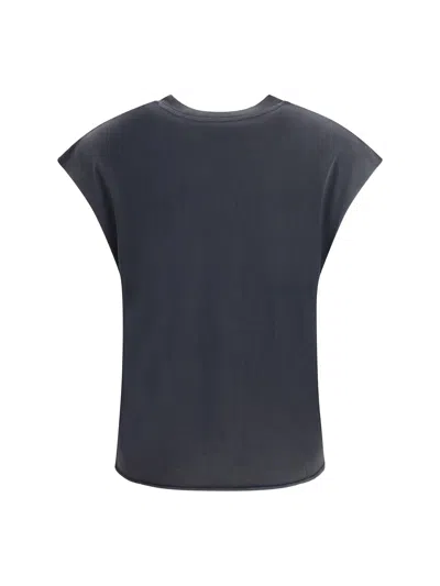 Zadig & Voltaire Skull Strass T-shirt In Blue